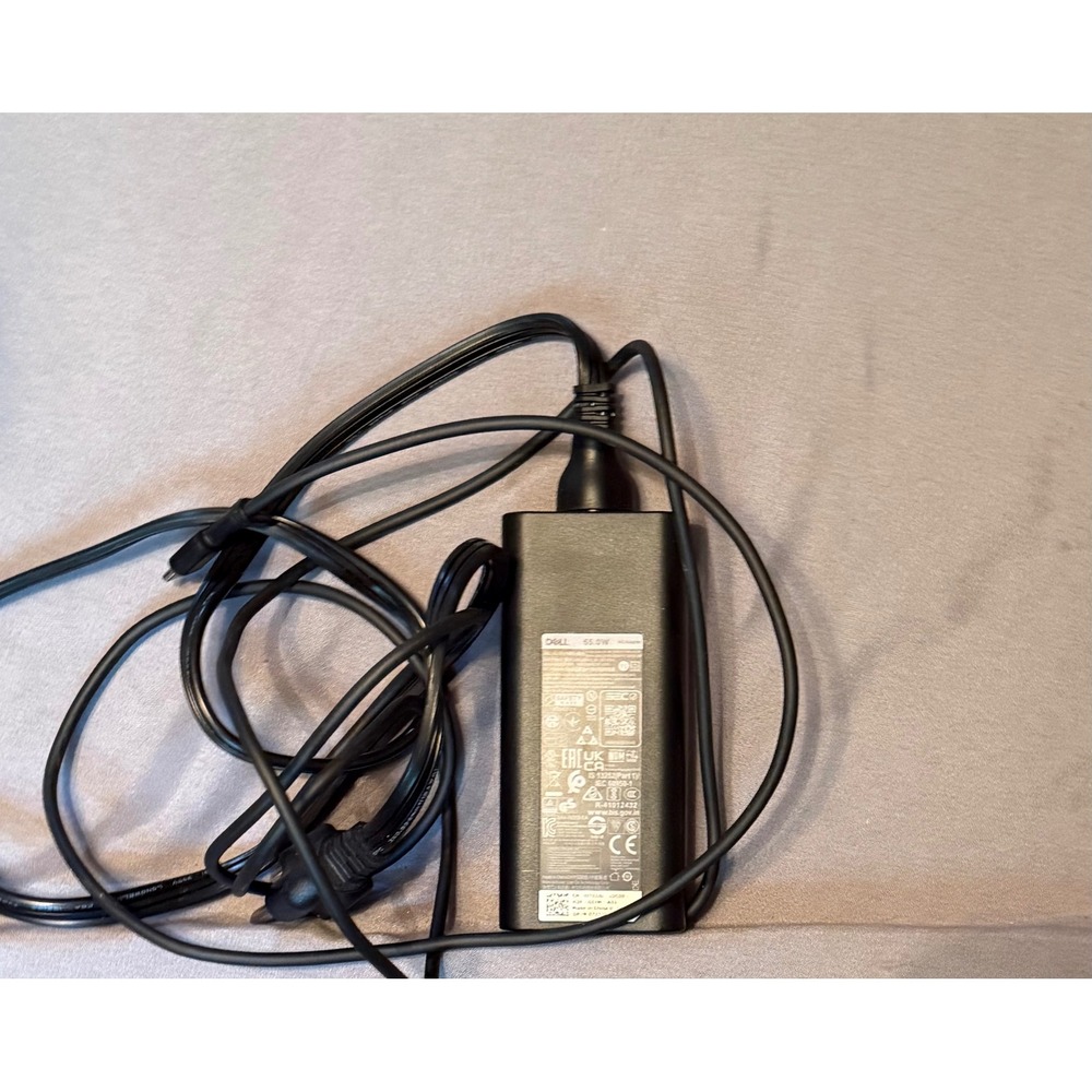 Dell 65W AC Adapter Laptop Charger Power Supply HA65NM191 Black